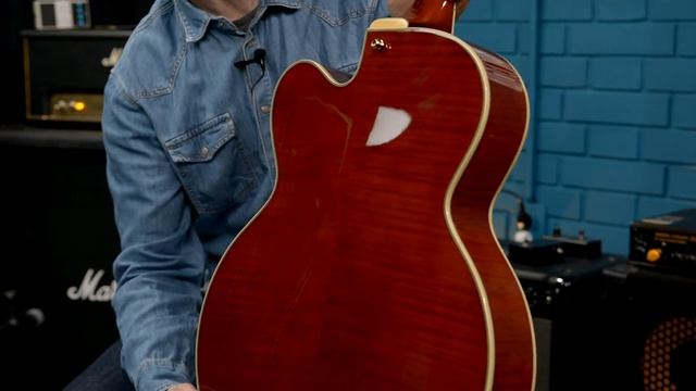 D'Angelico Excel EXL-1 Throwback Viola смотреть онлайн