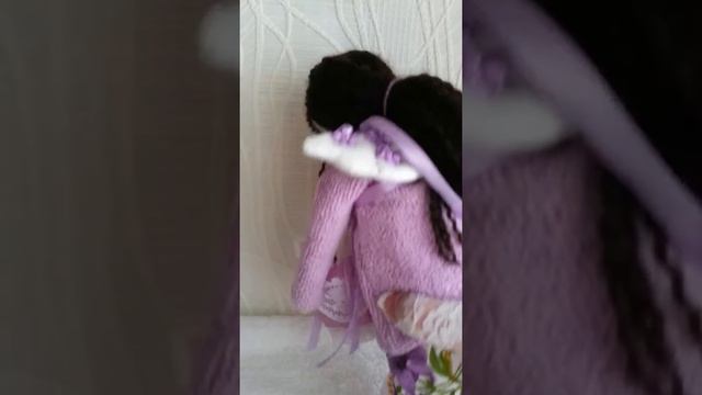 Тильда Банный Ангел, банная фея, держатель ватных палочек смотреть онлайн