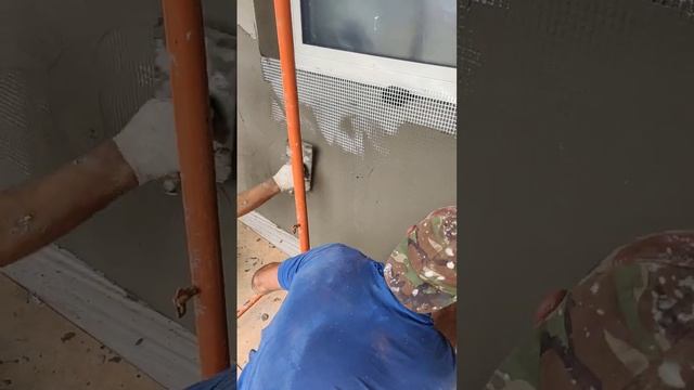 Утепляем фасад пенопластом, двойной базовый армирующий слой из клея и сеток, клинкерная плитка смотреть онлайн