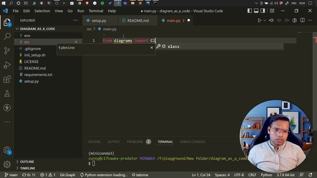 How to create architecture diagrams using python? | Diagram As A Code | Quickstart | #c17hawke смотреть онлайн