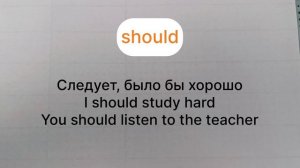 Модальные глаголы can, must, should, have to, need to и их основные значения.