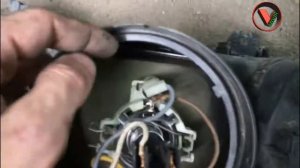 Снятие\установка фары Audi 100\80