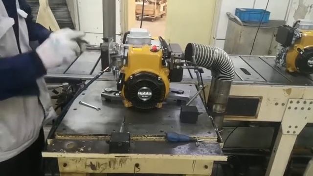 Robin gasoline engine test смотреть онлайн