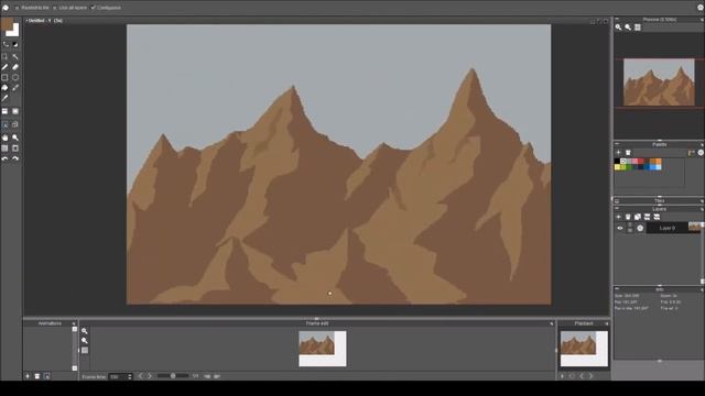 Tutorial: How to Pixel Mountains смотреть онлайн