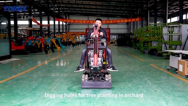 TOROS TE08 Mini Excavator смотреть онлайн