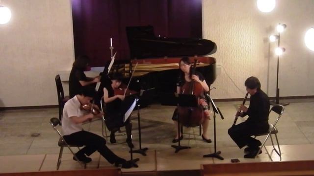 Franz Schmidt Clarinet Quintet in B-flat Major 2nd & 3rd movement フランツ・シュミット　クラリネット五重奏曲変ロ長調第二楽章、第三楽 смотреть онлайн