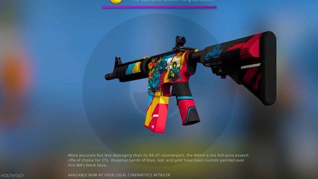 [M4A4 | Cyber Security] Sticker Combinations - CSGO смотреть онлайн