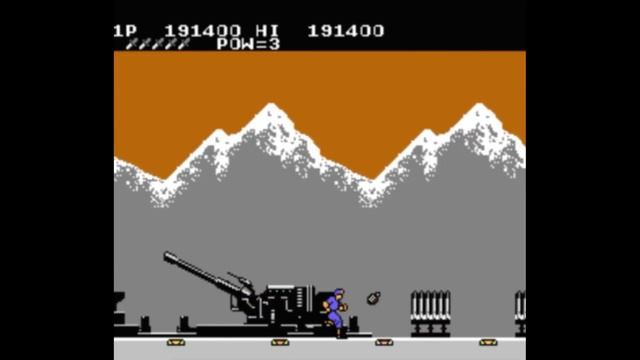 Dendy (Famicom,Nintendo,Nes) 8-bit Rush'n Attack (Green Beret, Russian Attack) Mission 5