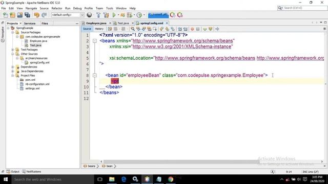 Spring Framework Tutorial || Dependency Injection using Setter Injection in Spring Framework || #0 смотреть онлайн