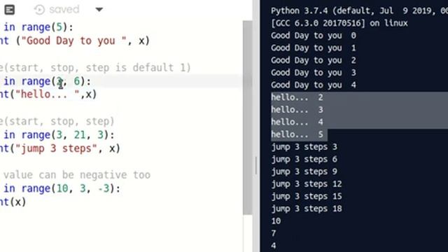 Learn Python Programming 12 - For in range (for loop) смотреть онлайн