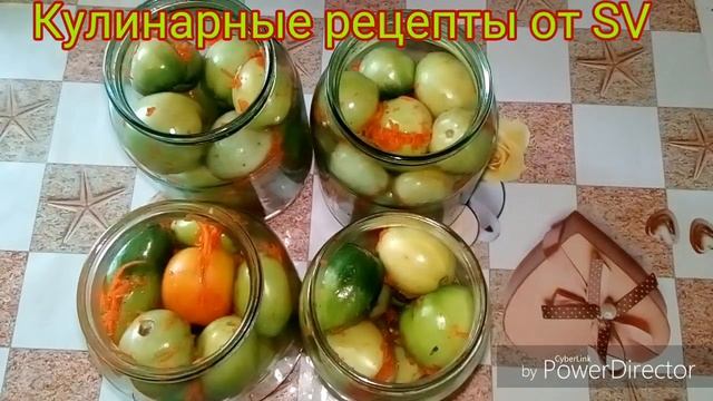 ЗЕЛЁНЫЕ ПОМИДОРЫ ОСТРЫЕ НА ЗИМУ С ЧЕСНОКОМ И ПЕРЦЕМ ПО ГРУЗИНСКИ смотреть онлайн