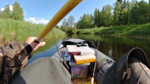 Сплав 75 км по малым рекам Архангельской области. Часть 1