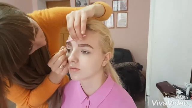 Обучение в Калининграде работа с хной, архитектура бровей смотреть онлайн