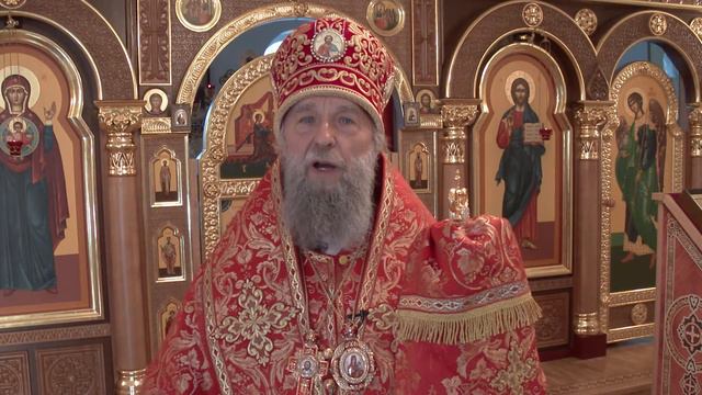 Пасхальное поздравление митрополита Саранского и Мордовского Зиновия смотреть онлайн