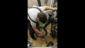 Прокачка тормозухи на Racer Panther 300 rc300-gy8x