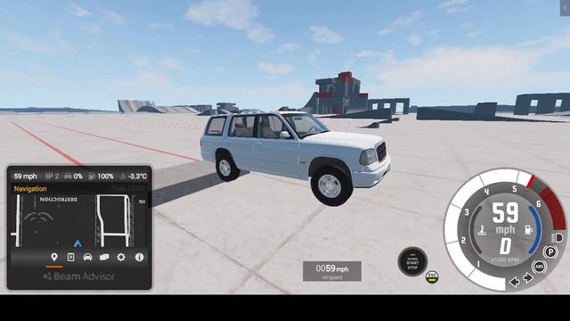crashing multiple vehicles in the destruction zone on grid map v2 смотреть онлайн