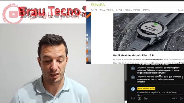 ?Directo. Reloj Inteligente vs Deportivo. Garmin Fenix 6 Pro o Huawei Watch 4. Preguntas de tecno смотреть онлайн