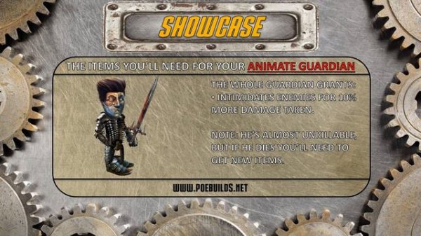 Path of Exile 3.9 - Animate Weapon and Animate Guardian Build - Ascendant Scion - Metamorph PoE 201