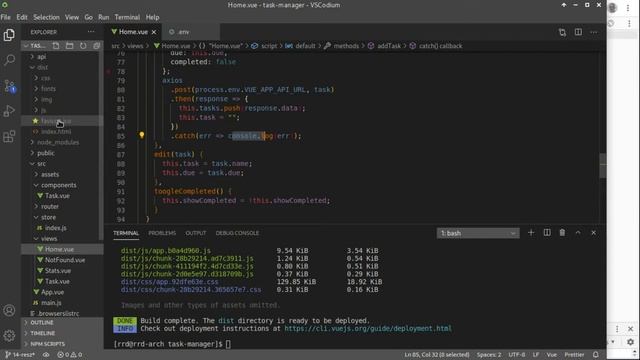 vue.js 2 gyorstalpaló 14. rész - Deploy смотреть онлайн