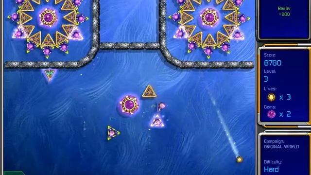 Hyperballoid 2: Time Rider gameplay, Original World Level 3 / Гиперболоид 2 смотреть онлайн