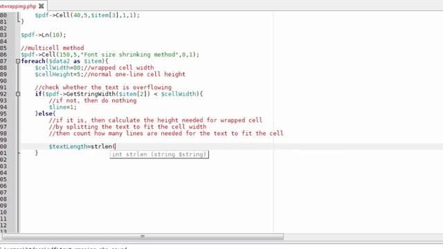 How to Wrap Cell's Content in PDF | PHP FPDF Tutorial #7 смотреть онлайн