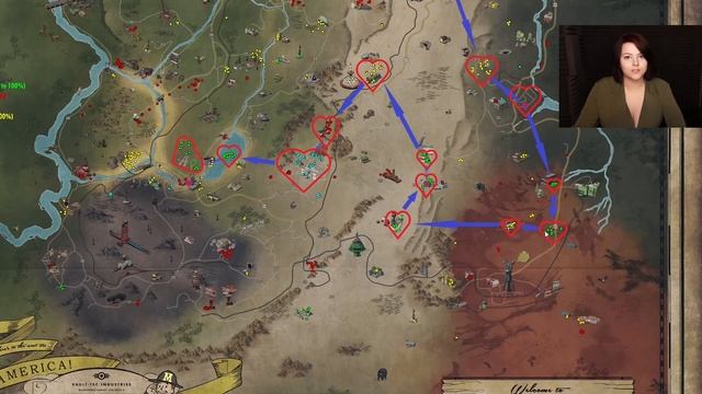 THE BEST XP FARM ROUTE. Fallout 76 Steel Dawn смотреть онлайн