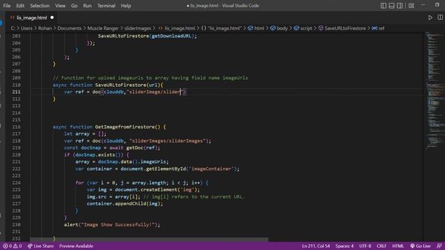 How to Upload Imageurls into Array Field ? || Cloud Firestore смотреть онлайн