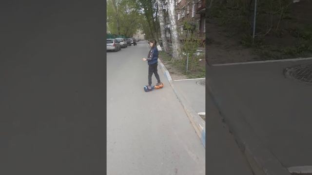 Моменты из жизни бандитки ИЛИ как кататься на гироскутере!