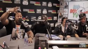 Busta Rhymes зачитывает на радио