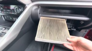 Mitsubishi Eclipse Cross How to Change the Cabin Air Filter