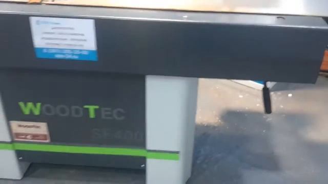 Станок фуговальный WoodTec F 400 смотреть онлайн
