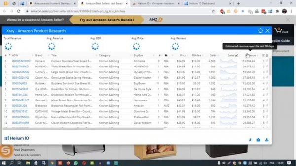 Установка приложения HELIUM 10 для GOOGLE CHROME. Обзор инструмента XRAY HELIUM 10. PROMO CODE 50%