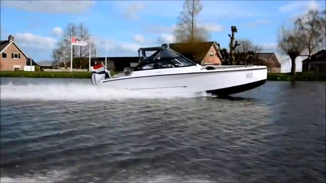 Финский Кабриолет XO 250 RS Open - тест драйв катера на воде смотреть онлайн