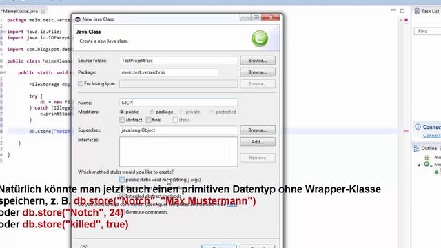 Java - Daten in Dateien schreiben - ganz einfach (Simple File Storage) смотреть онлайн