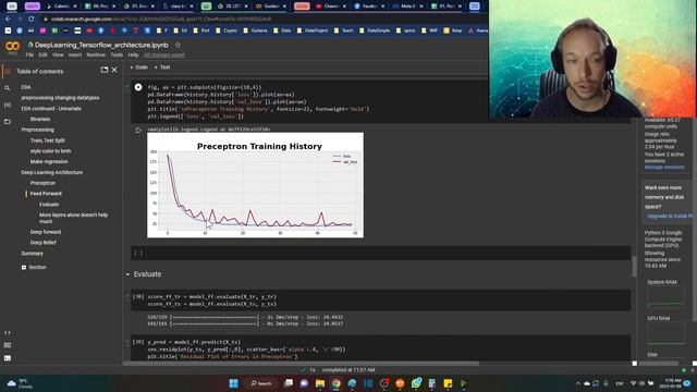 python deep learning tips feed forward architecture in Tensorflow with the Sequential Model смотреть онлайн