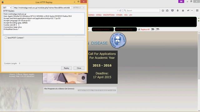 cookie based sql injection - by solus смотреть онлайн