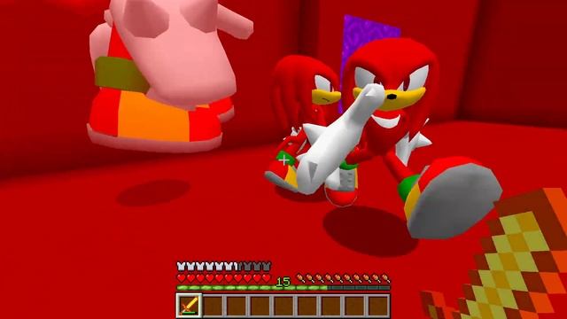 I Found new SECRET ROAD to SONIC KNUCKLES SUPER SONIC and TAILS PLANET in Minecraft ! смотреть онлайн