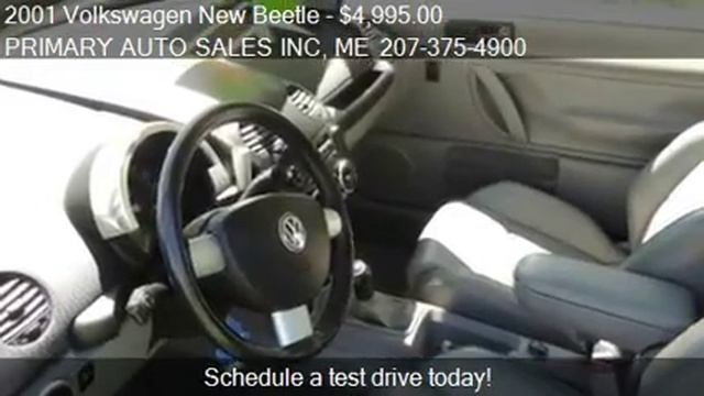 2001 Volkswagen New Beetle Sport - for sale in Sabattus, ME смотреть онлайн