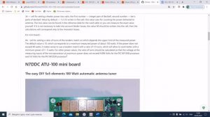 ✅ Автоматический Антенный Тюнер ATU-100 by N7DDC (David Fainitski). Модификация  CGJ-100 by BH8CGJ.