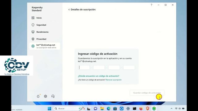 2023 Activa el Antivirus Kaspersky o cambia el código de activación o desvincula tu computadora. смотреть онлайн