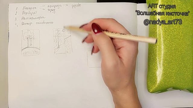 Зарисовки. Учимся создавать рисунок. #art #зарисовки #школа_рисования_для_детей смотреть онлайн