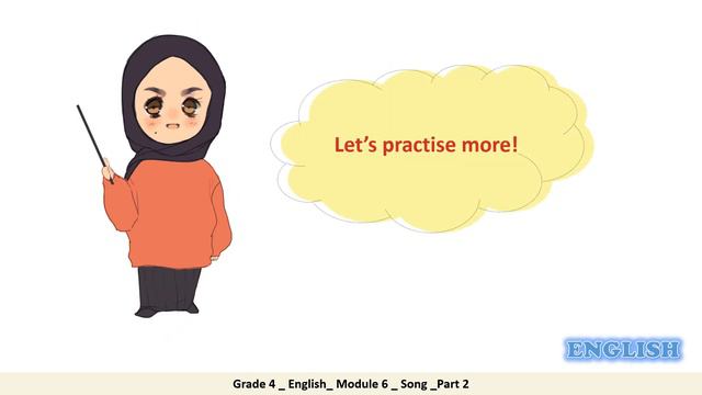 Grade 4 English Module 6 Song part 2 смотреть онлайн