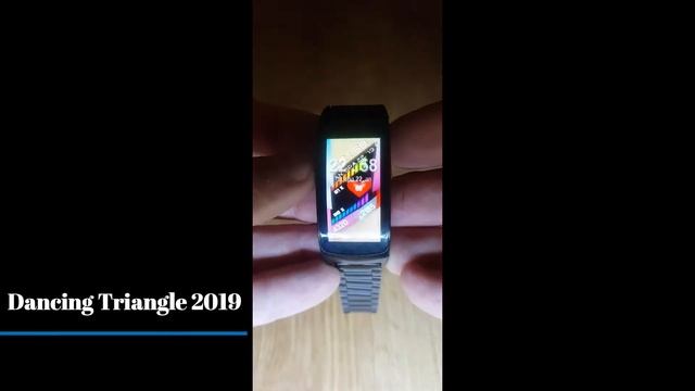 Dancing Triangle 2019 "Samsung Fit 2 pro Smartwatch face" смотреть онлайн
