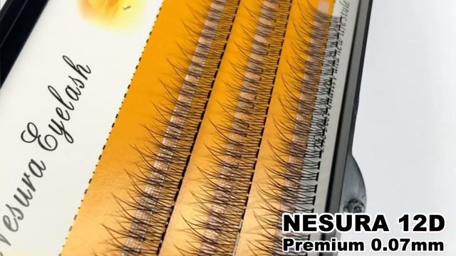 Nesura Eyelash Premium 12D 0.07 by Nesura.shop смотреть онлайн