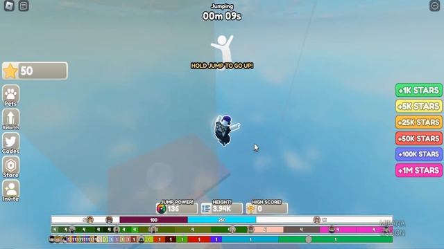 Roblox Jump Clicker New Codes September 2022 смотреть онлайн