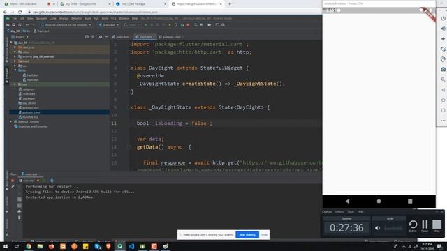 Flutter Live Class Day 8 Batch -4 смотреть онлайн