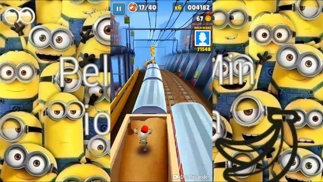 Subway Surf играем под музычку ( игра Runner прохождение ) смотреть онлайн