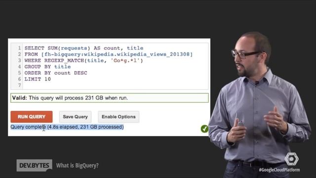 DevBytes - What is BigQuery? смотреть онлайн