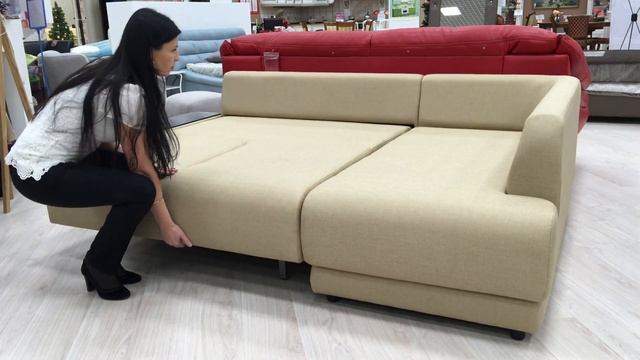 Угловой диван Одри – механизм Пума смотреть онлайн