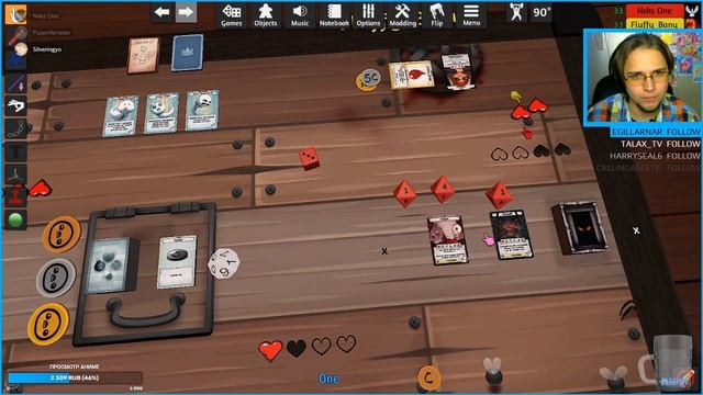 Tabletop Simulator - The Binding of Isaac: Four Souls - Самый ДУШный #1 смотреть онлайн